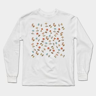 Psychodelic Mushrooms Long Sleeve T-Shirt